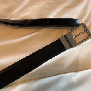 Men’s Chaps reversible black/brown belt  size 26-28